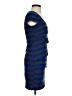 Bailey Blue Stripes Blue Casual Dress Size S - photo 4