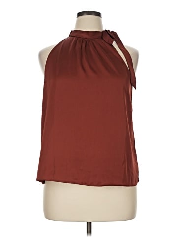 Skies Are Blue Sleeveless Blouse (view 1)
