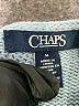 Chaps Color Block Blue Pullover Sweater Size M - photo 7