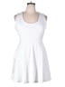 Fabletics Solid White Active Dress Size XXL - 1X - photo 1