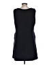 Uniqlo Solid Black Casual Dress Size L - photo 2