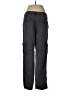 Hei Hei 100% Lyocell Solid Gray Black Cargo Pants Size 29 waist - photo 2
