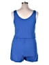 REORIA Solid Blue Romper Size XL - photo 2