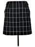 Ann Taylor LOFT Plaid Black Formal Skirt Size 14 - photo 2