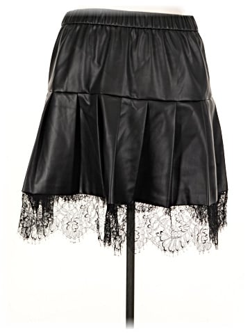 Bar III Faux Leather Skirt (view 2)