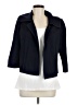 St. John Blue Wool Blazer Size 8 - photo 1