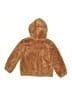 Roxy 100% Polyester Brown Zip Up Hoodie Size 4 - photo 2