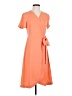 Assorted Brands 100% Polyester Orange Casual Dress Size S - photo 1
