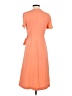 Assorted Brands 100% Polyester Orange Casual Dress Size S - photo 2