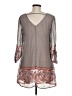 Speechless 100% Polyester Paisley Gray Casual Dress Size M - photo 2