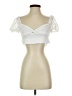 Shein 100% Polyester White Sleeveless Blouse Size 4 - photo 1