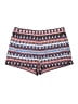 J.Crew Print Blue Shorts Size 6 - photo 1