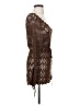 Magaschoni Brown Cocktail Dress Size S (estimated) - photo 4