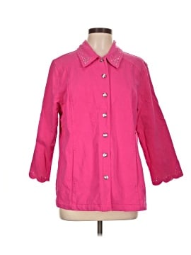 Quacker Factory 3/4 Sleeve Button-Down Shirt (view 1)