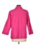 Quacker Factory Pink 3/4 Sleeve Button-Down Shirt Size L - photo 2