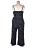 Kaileigh Polka Dots Blue Jumpsuit Size XL - photo 2