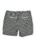 Talbots Checkered-gingham Black Shorts Size 4 (petite) - photo 2