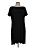 Jones Studio Solid Black Casual Dress Size L - photo 1