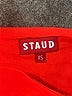 STAUD Red Short Sleeve Top Size XS - photo 7