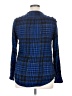 Lane Bryant Plaid Blue Long Sleeve Button-Down Shirt Size 14 - 15 Plus - photo 2