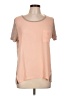 Olivia Moon Pink Short Sleeve Top Size L - photo 1
