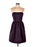 David's Bridal 100% Polyester Solid Purple Cocktail Dress Size 10 - photo 1