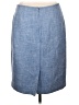 Le Suit 100% Polyester Blue Casual Skirt Size 16 - photo 2