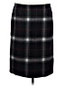 Dalia Collection Plaid Black Casual Skirt Size 8 - photo 1