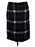 Dalia Collection Plaid Black Casual Skirt Size 8 - photo 2