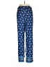 Lands' End Paisley Blue Casual Pants Size M - photo 2