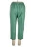Bend Over 100% Polyester Solid Green Casual Pants Size 16 - photo 2