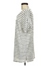 Vero Moda Stripes Silver Short Sleeve T-Shirt Size M - photo 5