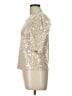 Zara Gold Short Sleeve Blouse Size L - photo 5