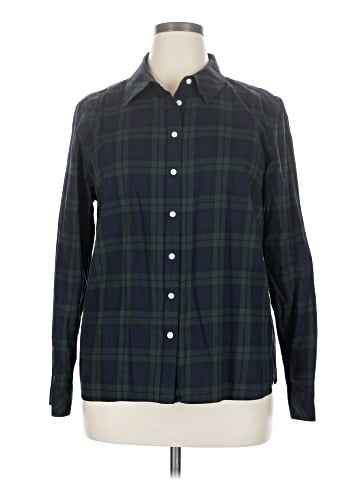 Talbots Outlet Long Sleeve Button-Down Shirt (view 1)