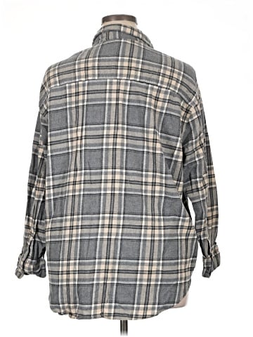 Old Navy 3/4 Sleeve Button-Down Shirt (view 2)