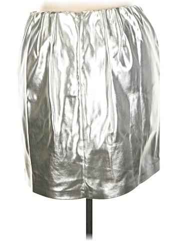 ELOQUII Faux Leather Skirt (view 2)