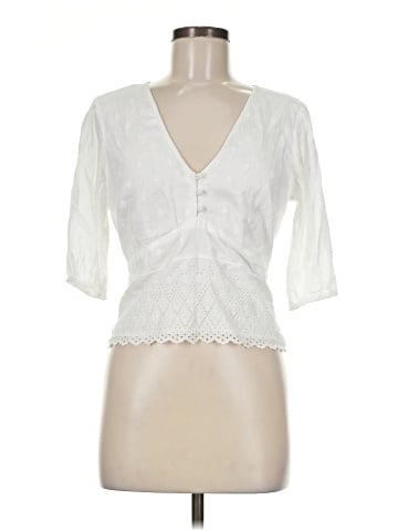Abercrombie & Fitch Short Sleeve Blouse (view 1)