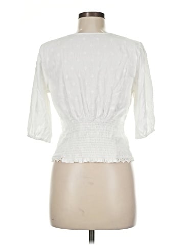 Abercrombie & Fitch Short Sleeve Blouse (view 2)