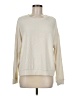 Love to Lounge Solid Ivory Pullover Sweater Size M - photo 1