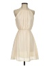 Forever 21 100% Polyester Solid Ivory Cocktail Dress Size S - photo 1
