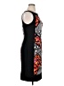 Joseph Ribkoff Color Block Stripes Tie-dye Black Cocktail Dress Size 16 - photo 4