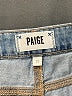 Paige 100% Cotton Blue Denim Shorts Size 29 waist - photo 3