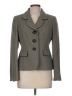 Le Suit 100% Polyester Houndstooth Gray Blazer Size 6 - photo 1