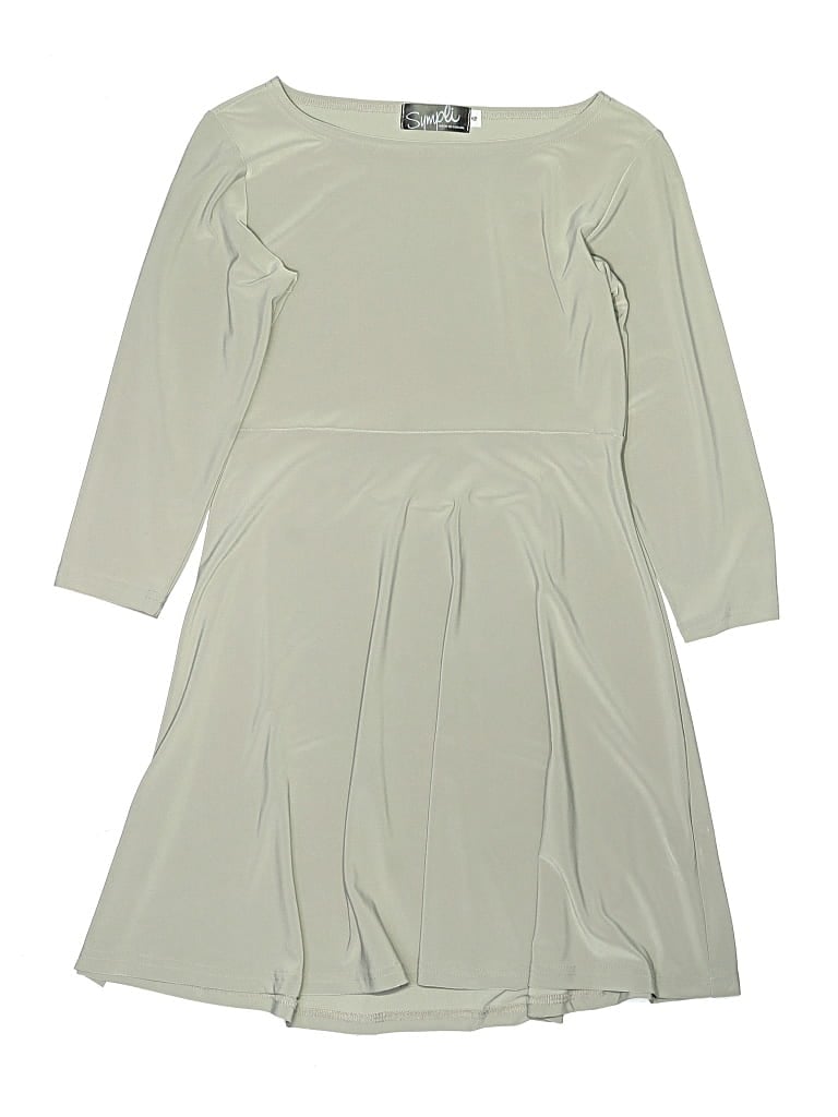 Pre-owned Assorted Brands Kids' Dress In Gray