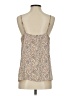 Socialite 100% Polyester Tan Tank Top Size S - photo 2