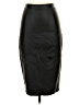 Privy Black Faux Leather Skirt Size S - photo 1