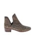 COCONUTS by Matisse Animal Print Brown Ankle Boots Size 8 1/2 - photo 1