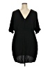 ASOS Solid Black Casual Dress Size 18 - photo 2
