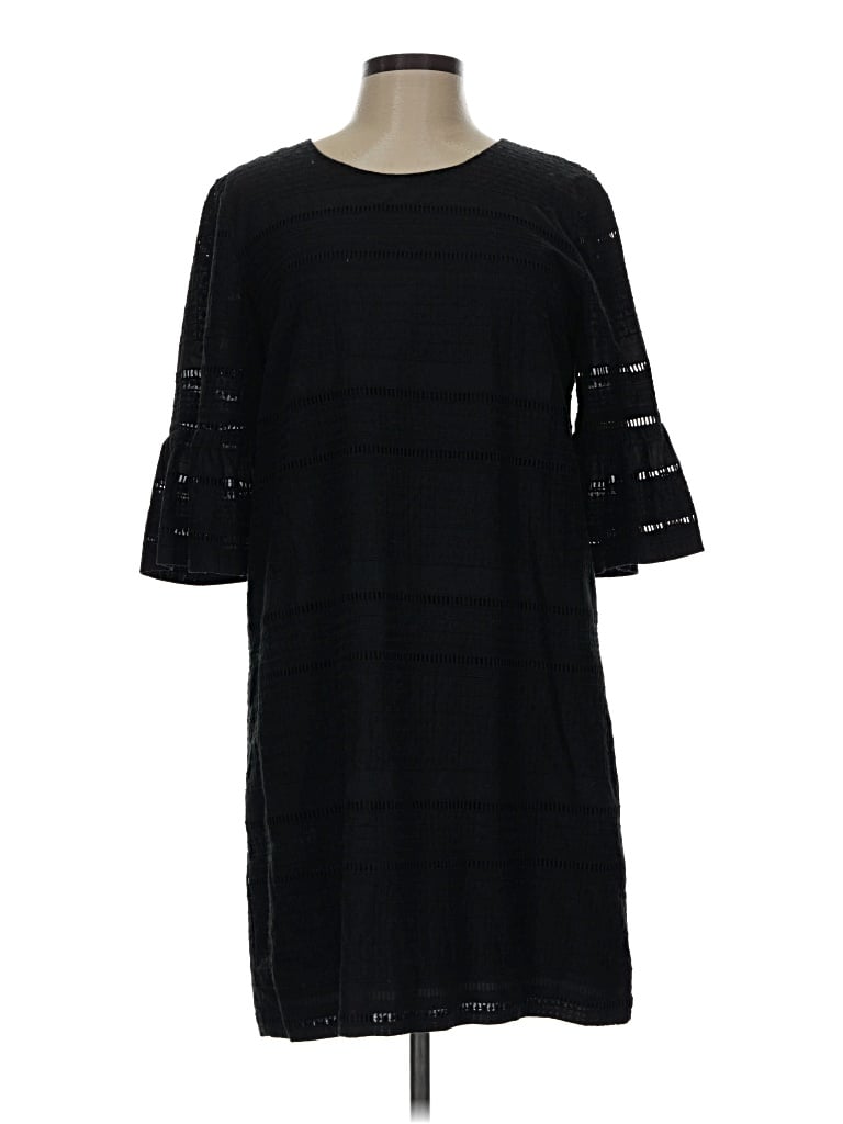 Pre-owned Jcrew Casual Dress In Black
