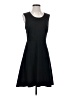 Merona Solid Black Casual Dress Size S - photo 1